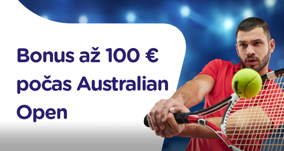 Australian Open bonus 100 EUR